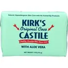 Kirks Orginal Coconut Oil Castile Bar Body Soap with Soothing Aloe Vera 4 Ounce