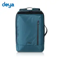 在飛比找momo購物網優惠-【deya】clever機能電腦後背包(普魯士藍)