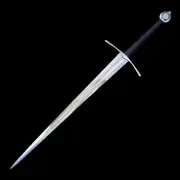 The Knight's Bastard Sword Oakeshott XIV Battle Blade with wooden scabbard