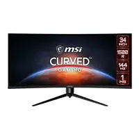 在飛比找順發線上購物優惠-MSI 微星 34" MAG342CQR 21:9 曲面電競