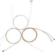 VICASKY Sturdy Folk Guitar Strings 6 Pack Acoustic Strings Guitar Accessory Set for Practice Performances