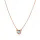 Tiffany & Co. 0.17克拉鑽石18K玫瑰金項鍊