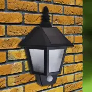 Solar Wall Lamp Motion Sensor Outdoor Lighting Waterproof Garden Security Light