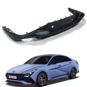 REAR DIFFUSER BLACK COLOR 3PCS FOR HYUNDAI ELANTRA N MODEL 2021~2023