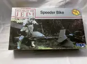 1983 MPC STAR WARS Return of the Jedi Speeder Bike Model Kit Sealed 1:100 Scale