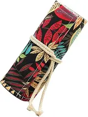 Ciieeo 72 Roll Pencil Wrap Pen Wrap Folk-custom Pencil Case