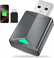 TKOQSMR Wireless Carplay Adapter for iPhone & Android Auto, carPlay wireless adapter, Car Play Wireless Adapter, Convert Wired to Wireless CarPlay Compatible With Cars From 2016 & Ios 10+