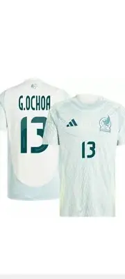NWT Mexico Guillermo Ochoa #13 Adidas Climalite 2024 Jersey Mens XL