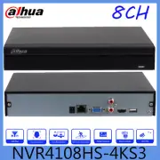 Dahua NVR4108HS-4KS3 8CH NVR Home Security Camera System Network Video Recorder