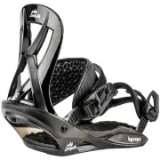 Nitro Charger Mini Snowboard Bindings Black Small Kid's 2025