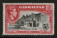 在飛比找Yahoo!奇摩拍賣優惠-【雲品1】直布羅陀Gibraltar 1938 KGVI P