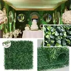 4PCS Boxwood Artificial Grass Wall Panel Artificial Hedge Wall Panel Backyard