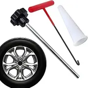 Quick Valve Change Tool - Core Puller Handle, Tire Stem Device | Compact Car Repair Toolset for Tire Core Adjustments, Easy Installation Solution During, Routine Garage Maintenance, and Auto