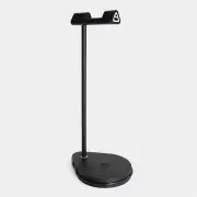 EAMUS LEVO STAND - wireless charger and headphone stand (Type-A Adapter) Black