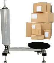 Manual Wrapping Film Bundling Strapping Machine, Suitcase Wrapping Film Tool for 12-20" Film, Heavy Duty Film Dispenser Packing Machine for Small Business Packaging, Shipping & Warehousing