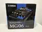 Yamaha MG06 6 Channel Mixing Console