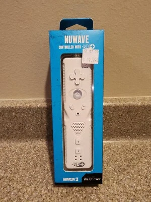 NEW Armor3 "NuWave" Controller With Nu+ For Nintendo Wii U / Wii -vWhite