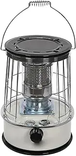 Kerosene Heater, 6L Portable Kerosene Heating Furnace, Camping Oil Heaters with Temperature Adjustment Knob, for Indoor Outdoor Home Office, Family Dinner, Outdoor Camping