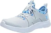 [Under Armour] Girls' Pre School Infinity Alternate Lace, (100) Halo Gray/Horizon Blue/Horizon Blue, 11.5K, US