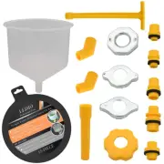 LEIMO KPARTS Spill Proof Coolant Filling Funnel Kit,Coolant Funnel Kit Radiat...