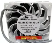 1pc G1238B24B8YZ-16 DC24V 0.28A SERVO 12CM