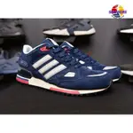 正版 ADIDAS ZX 750 愛迪達 三葉草 深藍色 經典 復古 慢跑 情侶鞋 休閒鞋