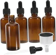 DECORNIJIA 12Pcs Glass Dropper Bottles Essential Oil Bottles with Funnels Compact and Portable for Travel for Aromatherapy Perfumes and Liquid Samples