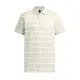 【adidas 愛迪達】FI Stripe Polo 男 POLO衫 短袖 上衣 運動 休閒 經典 條紋 灰黃(IT3921)