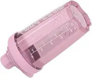 1PC Classic Protein Mixer Shaker Bottle with Twist and Lock Portable Pre Workout Protein Drink Shaker Cup for Mixes Cocktails,and Shakes(Pink) Indoor Outdoor Sport Accessory