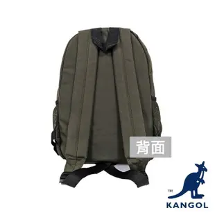 帝安諾-實體店面 KANGOL 英國袋鼠 深綠 銀河後背包 可放筆電 小後背包 6055320773 深綠