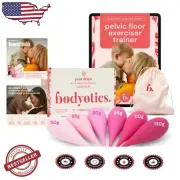 Set of 6 Elegant Kegel Weights - Pelvic Floor Strengthening Device for Women