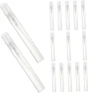 Healvian 15Pcs Small Spray Bottles Portable Refillable Perfume Atomizer Travel Friendly Cosmetic Containers for Body Spray and Fragrance Easy to Clean and Refill for Home