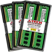 A-Tech 48GB 6x 8GB 1Rx4 PC4-19200R DDR4 2400 MHz ECC REG RDIMM Server Memory RAM