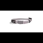 Rogz Alleycat Safety Release Cat Collar Silver