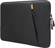JETech Laptop Sleeve for 15-Inch Notebook, Compatible with MacBook Air 15-Inch M4/M3/M2, MacBook Pro 16-Inch M4/M3/M2/M1, Waterproof Shockproof Case with Accessory Pocket Bag (Black)
