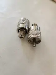 female RF jack to UHF male plug straight Connector AV video Converter Adapter