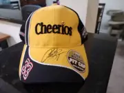#33 Autographed Clint Bowyer RCR Cheerios Racing Hook & Loop Baseball Cap NWT