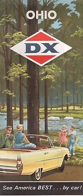 1964 D-X Road Map: Ohio NOS