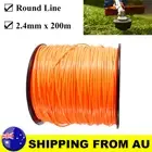 Trimmer Line Snipper Whipper Cord Brushcutter 2.4mm x 200mm Nylon Mowers Wire AU