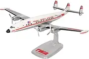 Herpa TWA Trans World Airlines Lockheed L-1049G Super Constellation N7104C Miniature 1:125 Scale Collectible Model Without Base Plastic