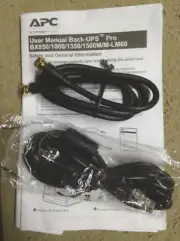 APC AP9827 BACK-UPS PRO USB TO ETHERNET RJ45 ADAPTER CABLE & COAX CORD REPLACE