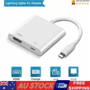 Lightning To HDMI Digital TV AV Adapter 1080P HDMI Cable For Apple IPad IPhone