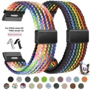 Sports Nylon Band Watch Strap Replacement For Fitbit Sense Versa 4 3/Sense 1 2