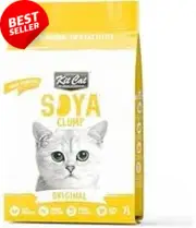 SOYA Clump Original Cat Litter 7L Natural Clumping Odor Control Biodegradable