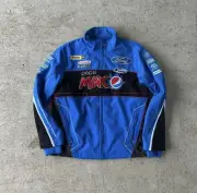 NEW 2014 Chaz Mostert Ford FPR FPV Pepsi Max Racing Jacket Blue Men’s Size L
