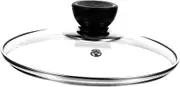 Ciieeo Household Glass Lid for Pressure Cooker Multi-function Cover Shockproof and Transparent Pot Lid for Kitchen Use for Frying and Soup Pots