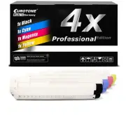 4x per Cartridge for OKI Color C 612 D Dn
