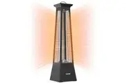 Maxkon Electric Heater Space Infrared Tower Outdoor Indoor Patio Room Portable Energy Efficient Instant Warmer Carbon Fibre 2000W