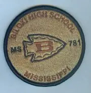 AIR FORCE000 JROTC - BILOXI HS (MS-781) .... MULTICAM / OCP SHOULDER PATCH .