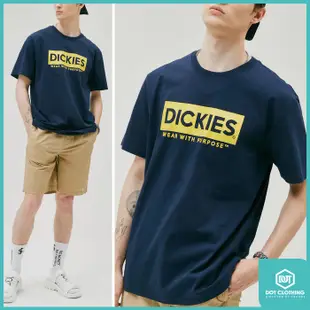 Dickies Box Tee 黑白 深藍黃 白紅 大字 方塊 方框 大LOGO 大寫 短T 韓國公司貨